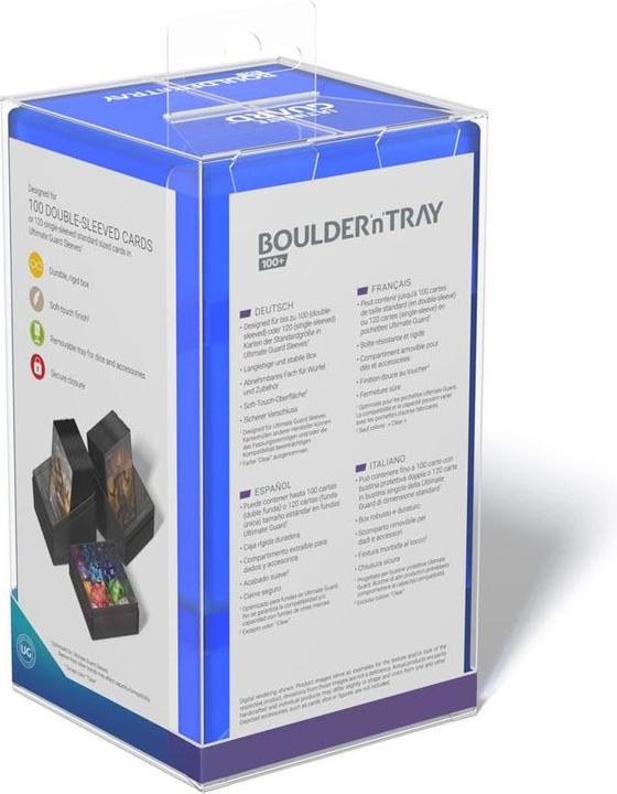 Actual product image Ultimate Guard Boulder'n'Tray 100+ Sapphire