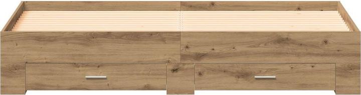 Produktbild vidaXL Rustikales Bett (180 x 200 cm)