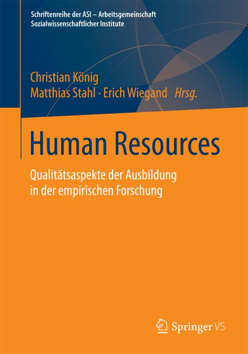 Produktbild Human Resources (Deutsch, 2016)