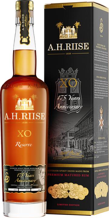 Produktbild A.H.Riise X.O. Reserve 175 Years Anniversary (1 x 70 cl)
