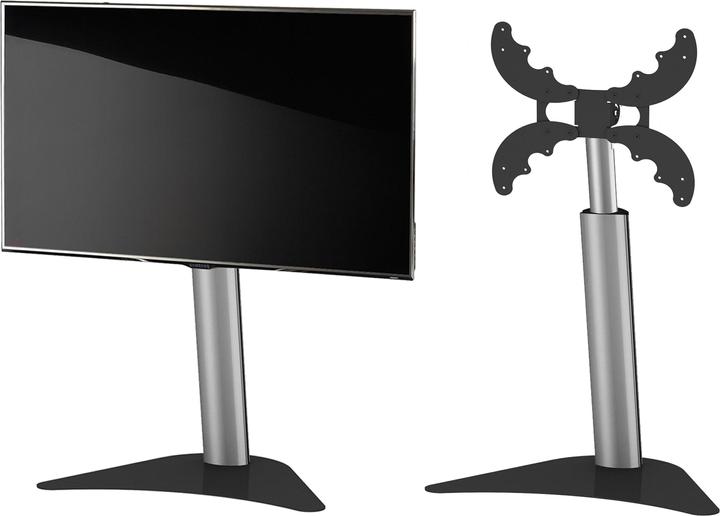 Productafbeelding VCM TV-standaard Coscal Mini zwart zilver (64", 30 kg)
