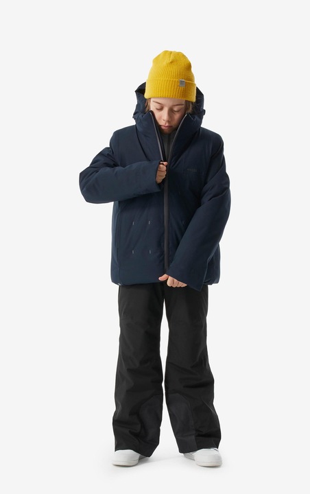 Produktbild Wedze Skijacke Kinder wattiert warm und wasserdicht - 500 blau (146)