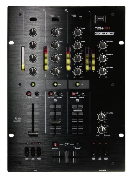Produktbild reloop RMX-30 Blackfire (Battlemixer, Clubmixer)