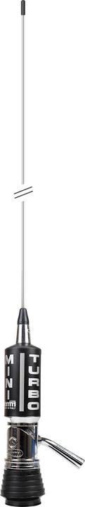 Lemm CB-Antenne MiniTurbo AT-1002 PL, Länge 110 cm, Gewinn 2 dB, 26,5–27,5 MHz, 200 W, ohne Kabel, h
