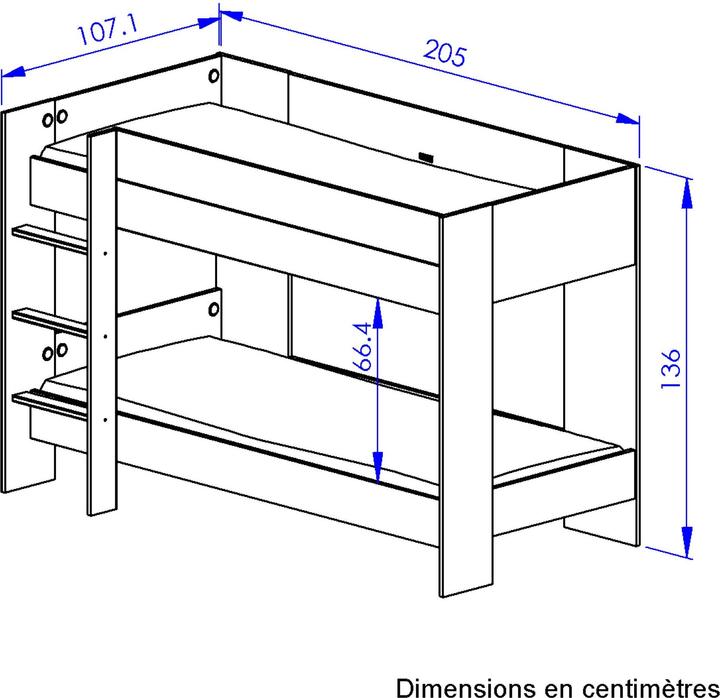 Image du produit Gami Duplex (90 x 200 cm)