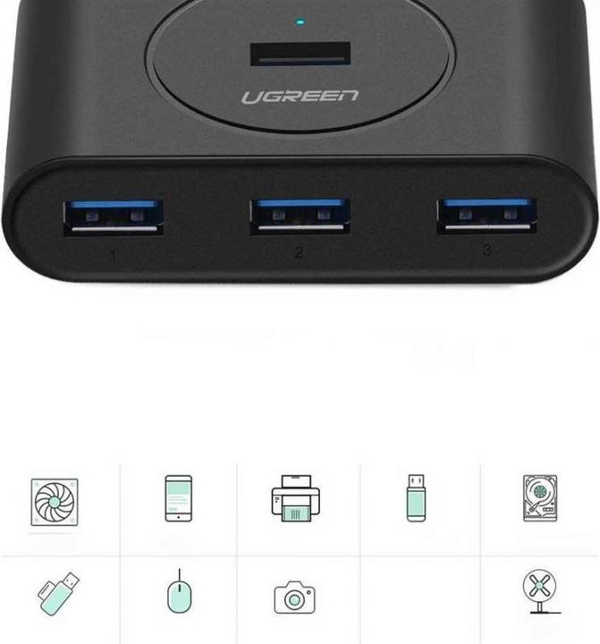 Produktbild Ugreen Hub USB 3.0 4in1 (USB-A, 4 Ports)
