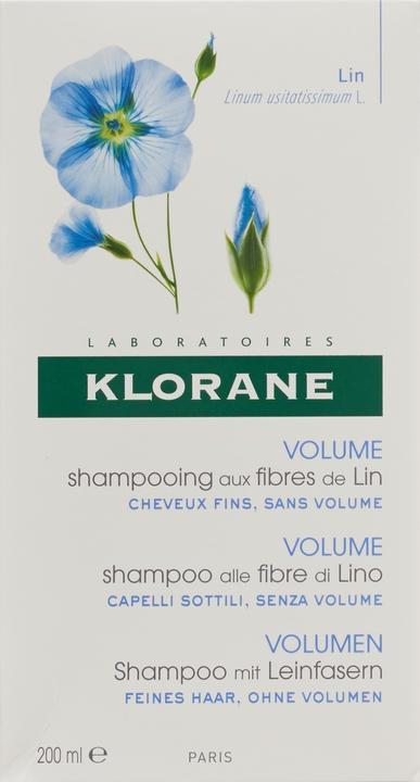 Image du produit Klorane Shampooing aux fibres de lin (200 ml, Shampoing liquide)
