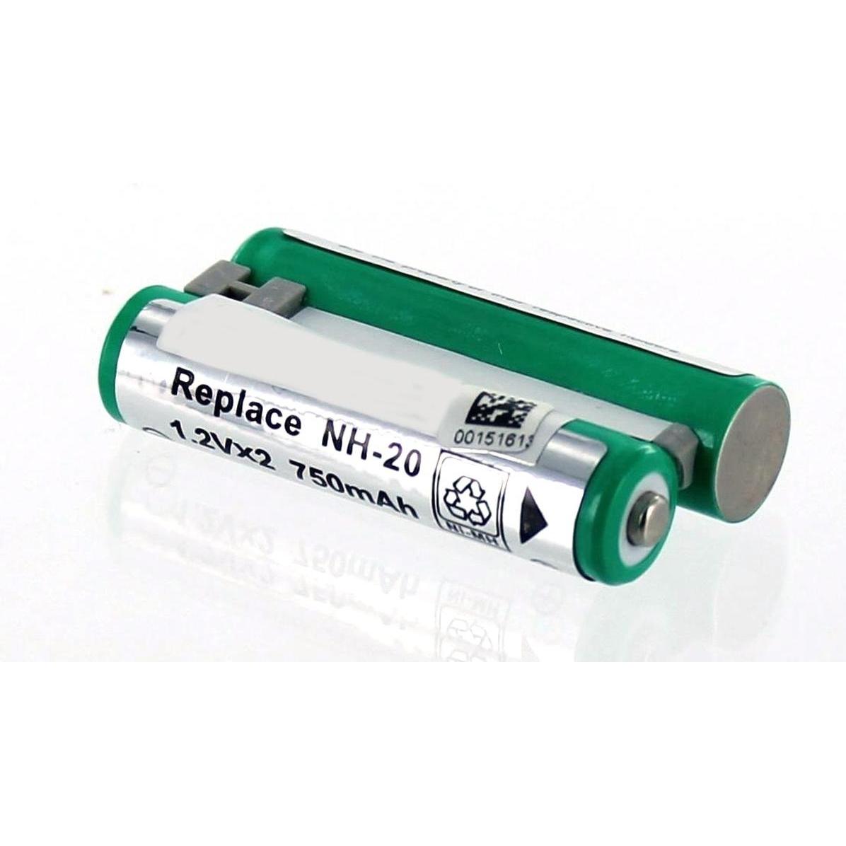 AGI 3410 Lithium-Ion 750mAh 2.4V Wiederaufladbare Batterie (Akku), Kamera Stromversorgung, Schwarz