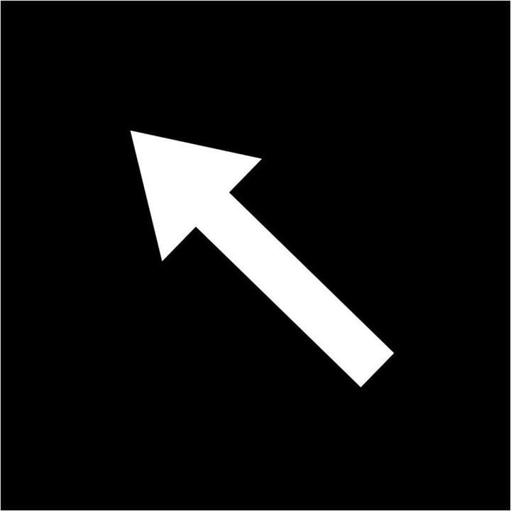 Actual product image Eaton Key plate, 25 x 25 mm, symbol arrow 92592