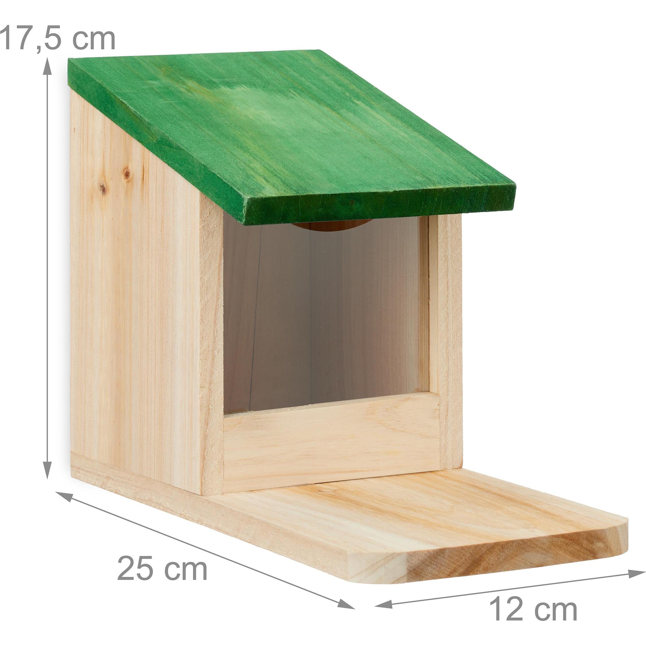 Thumbnail - Relaxdays Eichhörnchenfutterhaus, Vogelhaus