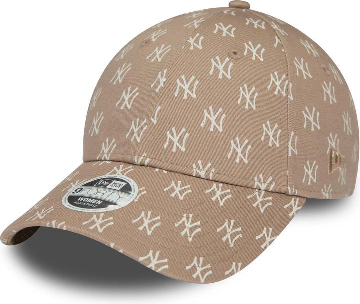Actual product image New Era 9Forty Monogram New York Yankees Ash Brown