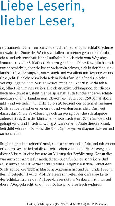 Immagine prodotto Schlafapnoe (Tedesco, 2024)