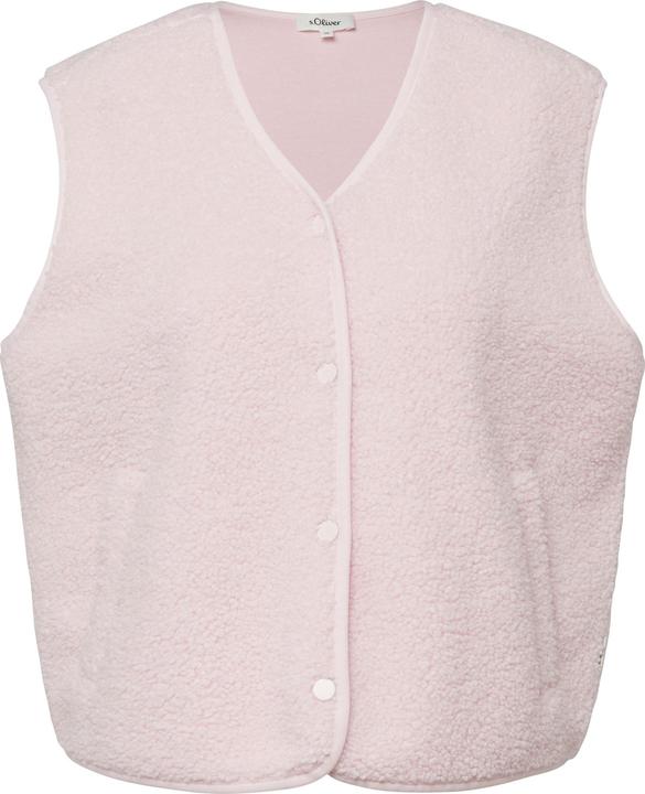 Produktbild s.Oliver Indoor-Weste Teddyweste mit Eingrifftaschen (44)
