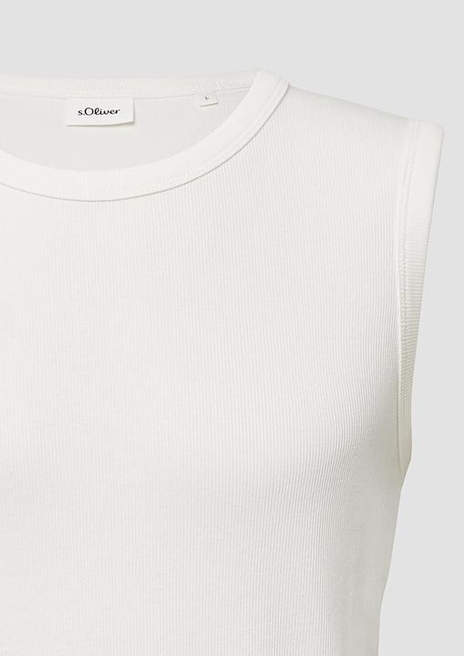 Produktbild S.Oliver T-Shirt Jersey-Tanktop mit Rippstruktur (3XL)