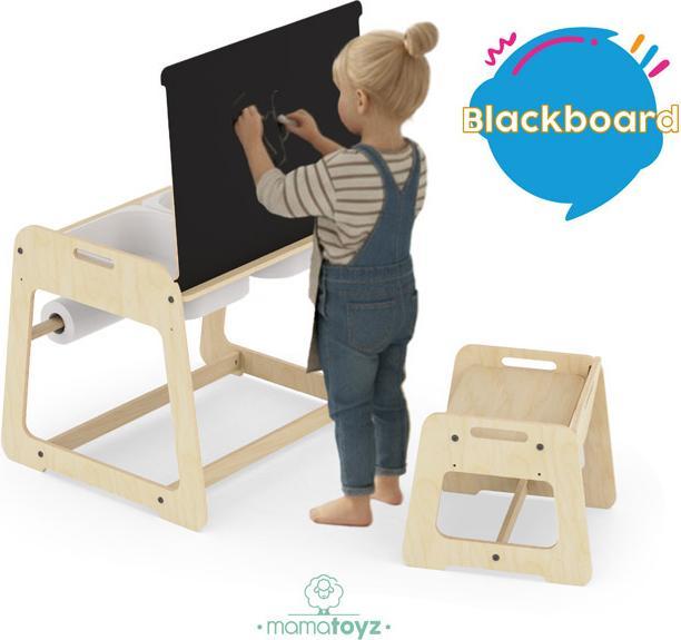 Produktbild MamaToyz MyTable 24+ Tisch, Hocker und Tafel (Kindersitzgruppe)