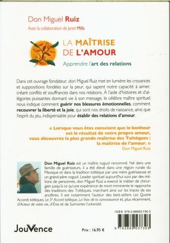 Immagine prodotto La maîtrise de l'amour : apprendre l'art des relations (Francese, Ruiz Miguel, 2022)