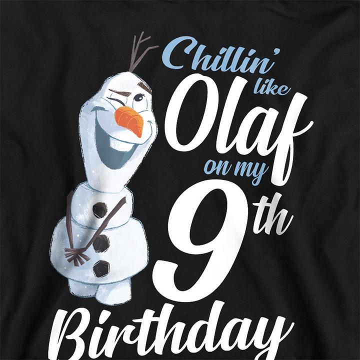 Disney Frozen Chillin Like Olaf Hoodie zum Überziehen Geburtstag