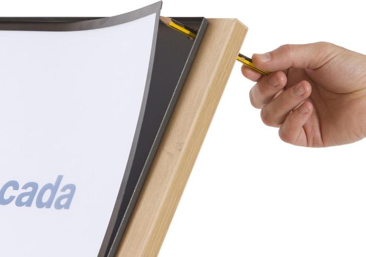 Actual product image Rocada Info display, DIN A4, 132x40x30cm, magnetic