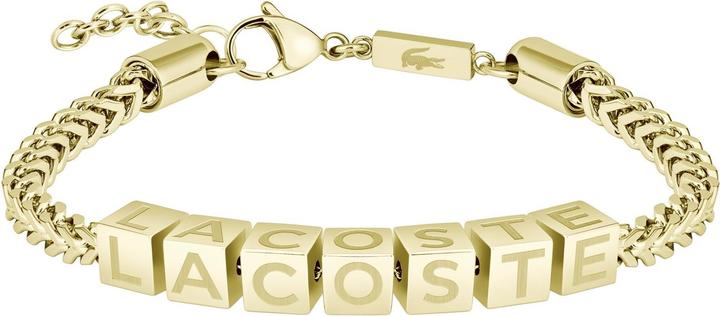 Immagine prodotto Lacoste - Original gold-plated bracelet for men Script 2040522 (Oro)