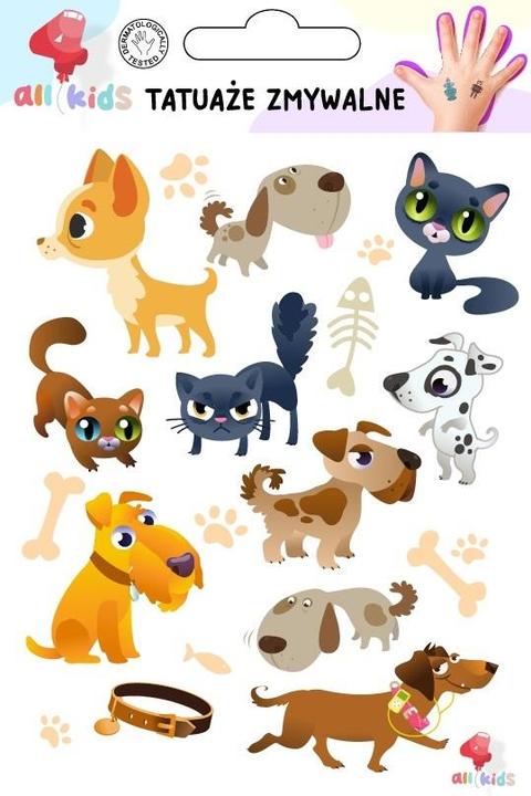 Produktbild Dodo Waschbare Tattoos für Kinder Hunde und Katzen