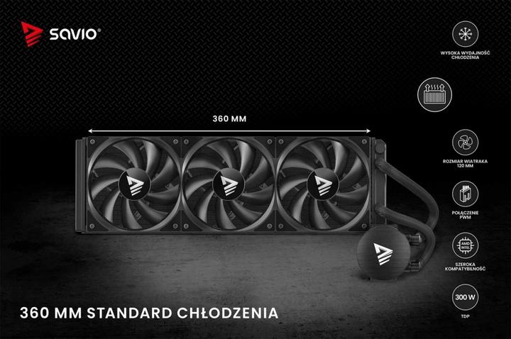 Actual product image Savio NOX 360 mm