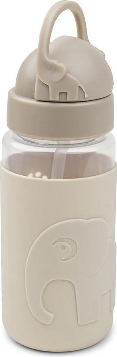 Produktbild Done by Deer Easy-grip Trinkflasche mit Strohhalm Elphee Sand350 ml (0.35 l)