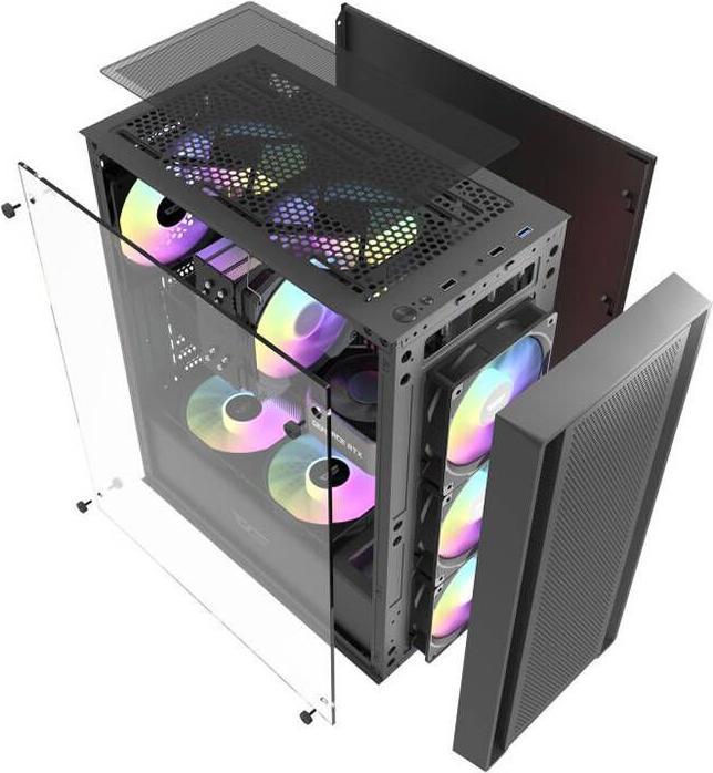 Actual product image Darkflash Tech DK353 (ATX, ITX, mATX)