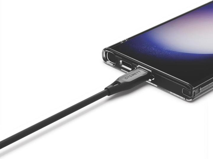 Immagine prodotto Cygnett Cavo Essentials da USB-C a USB-A (USB 2.0), nero, 2 m (2 m, USB 2.0, 60 W)