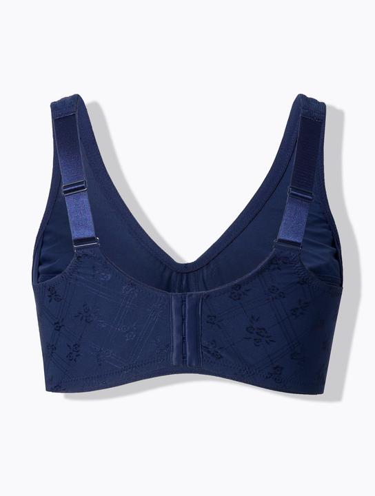 Actual product image Ulla Popken Kelly Tonal Jacquard Support Bra (100 E)