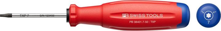 Productafbeelding PB Swiss Tools Torx Plus-Schraubenzieher PB 38401 SwissGrip Evo Gr. 7 50 mm