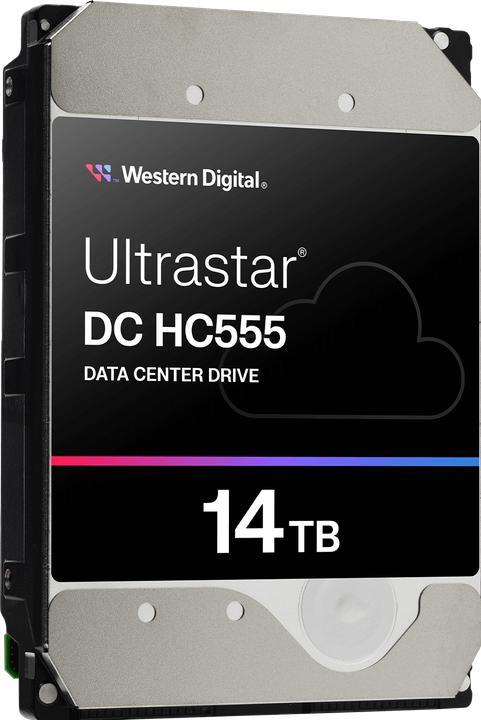 Produktbild WD Ultrastar DC HC555 3.5inch 26.1 14TB 512 7200RPM SATA ULTRA 512E SE NP3 DC (14 TB, 3.5", CMR)