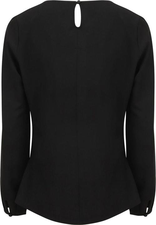Immagine prodotto Henbury Camicetta Fronte a Pieghe Manica Lunga Donna (XS)