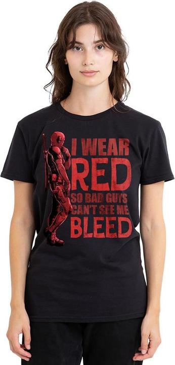 Produktbild Deadpool & Wolverine Wear Red Can't See Me Bleed TShirt (M)