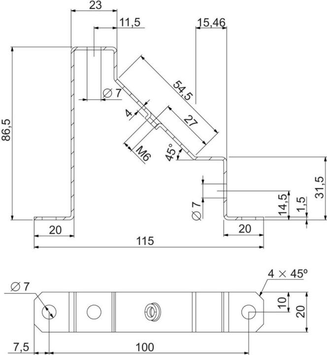 Actual product image Schneider Electric Combination mount SF/SM NSYETF