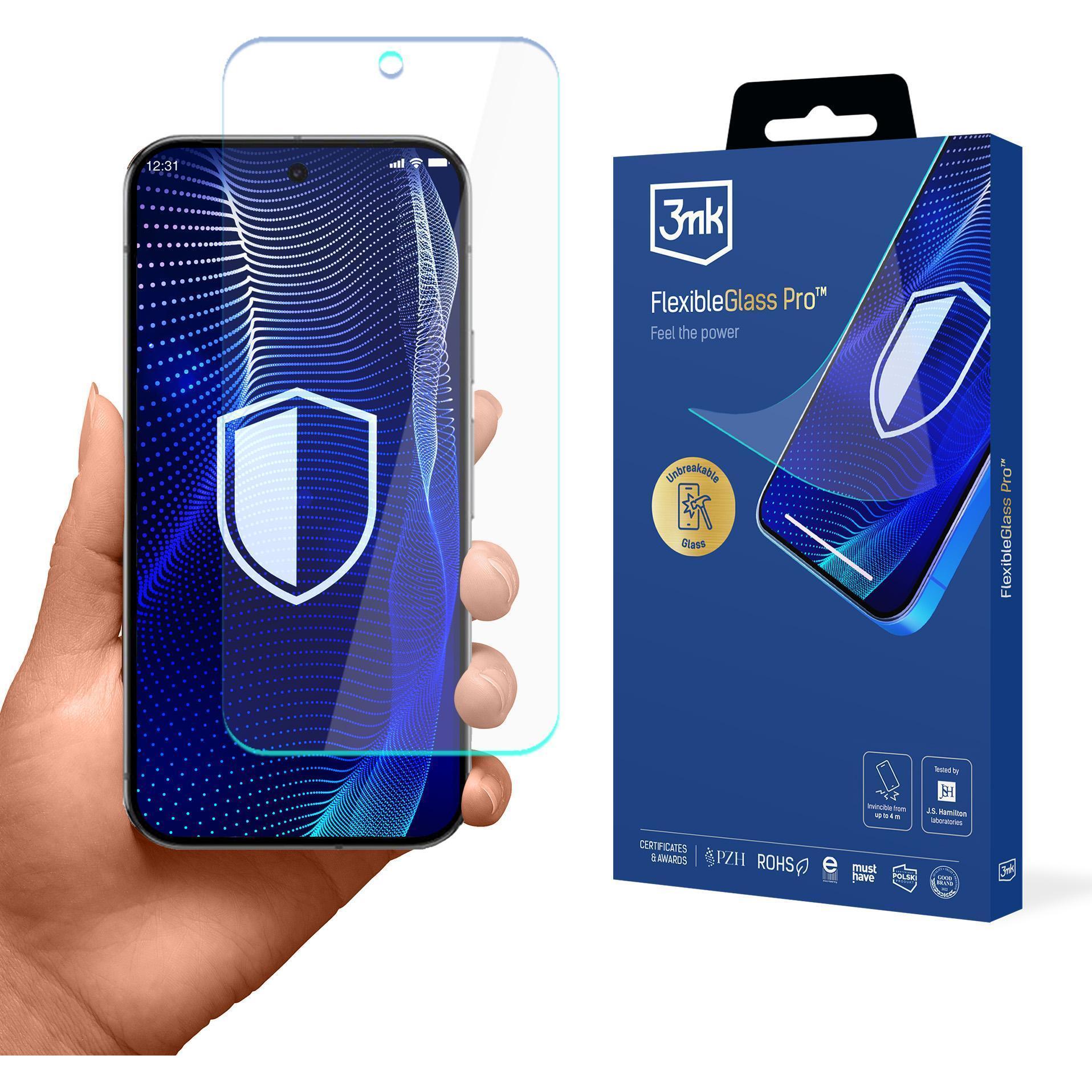 3MK Google Pixel 9 Pro XL - FlexibleGlass Pro (Google Pixel 9 Pro XL), Pellicola protettiva smartphone