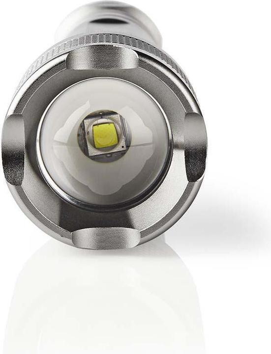 Actual product image Nedis LED torch, Premium, 500lm - silver (500 lm)