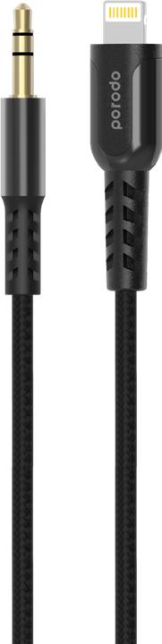 Image du produit Porodo Lightning — 3.5mm Jack (1.20 m, Câble AUX)