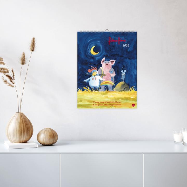 Immagine prodotto Helme Heine: Edition Kalender 2026 (34 x 44 cm, Copertina rigida, Tedesco)