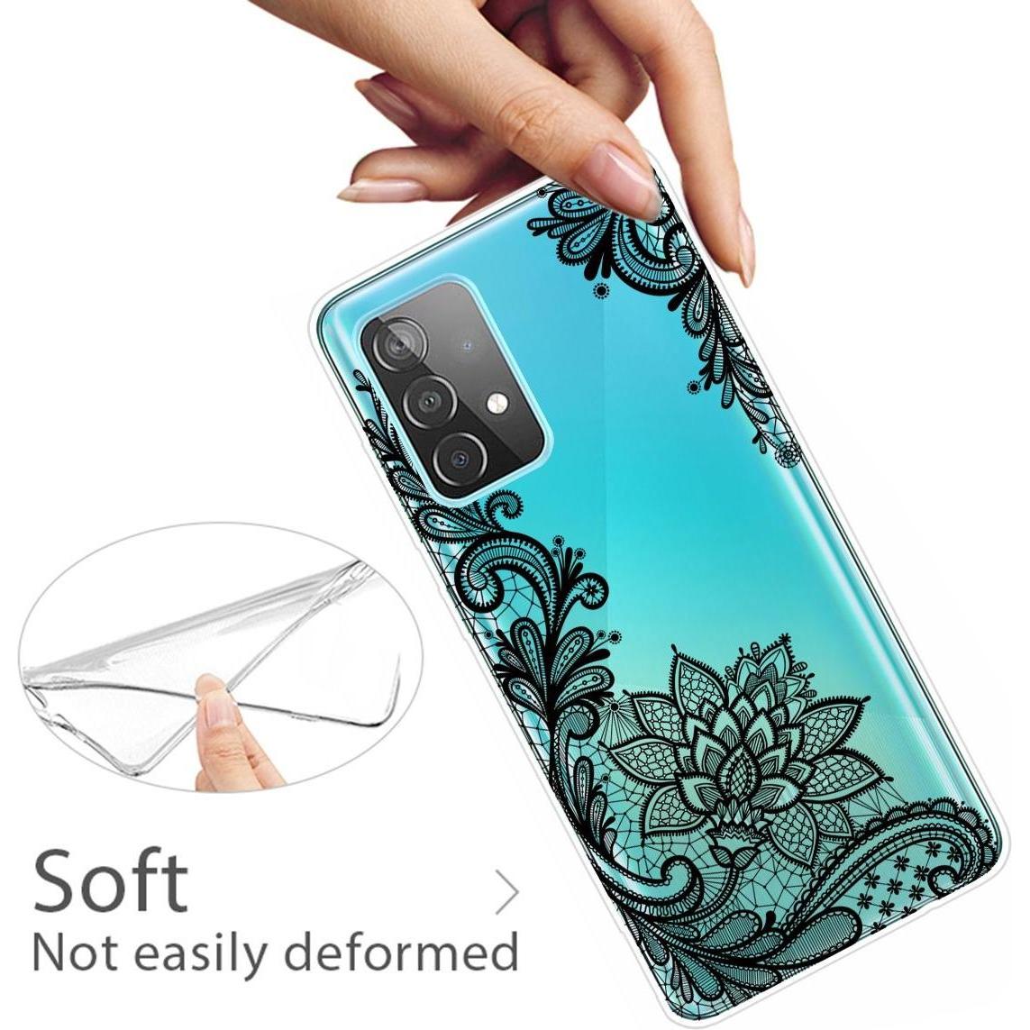Thumbnail - König Design Hülle Handy Schutz für Samsung Galaxy A32 5G Case Cover Tasche Etuis Transparent (Samsung Galaxy A32 5G), S...