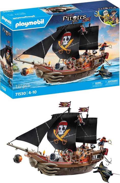 Produktbild Playmobil Grosses Piratenschiff (71530)