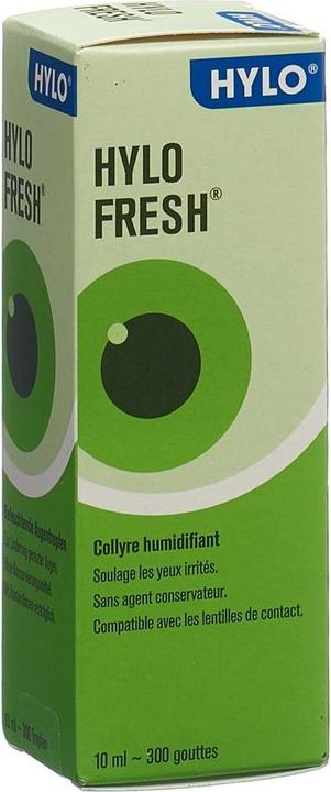 Image du produit HYLO Fresh (10 ml, 10 ml stérile, solution sans phosphate pour l'application sur l'oeil)