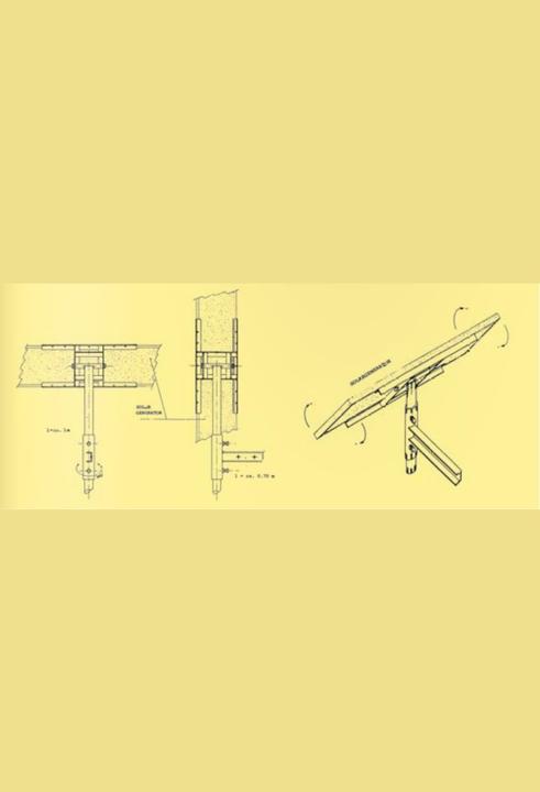 Actual product image Maurelma Directable wall bracket for solar modules