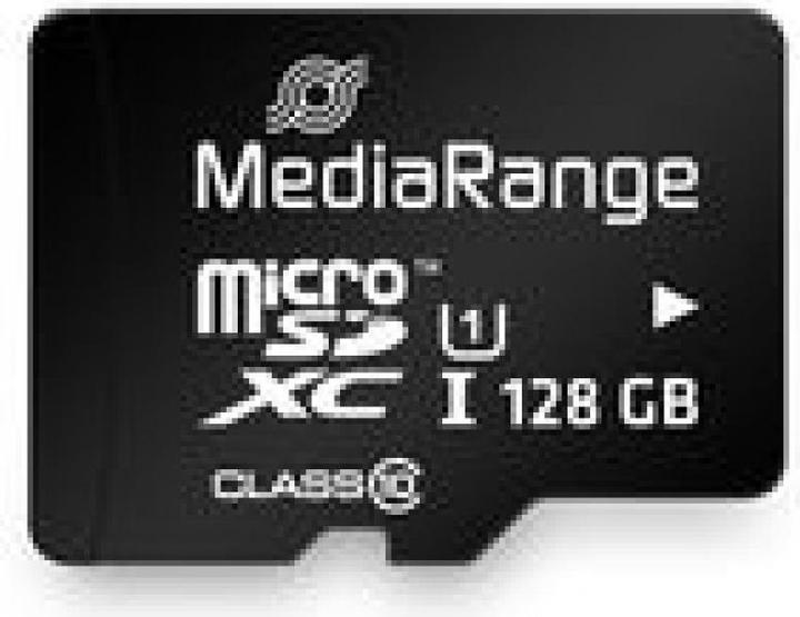 Actual product image MediaRange MR945 (128 GB, microSDXC, U1, UHS-I)
