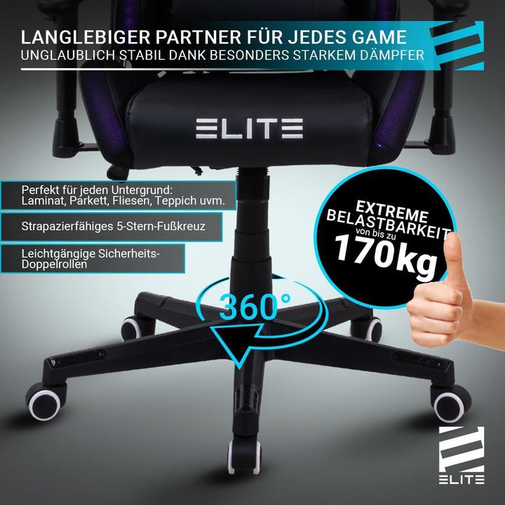 Image du produit Elite MG200 Destiny, Noir/Vert