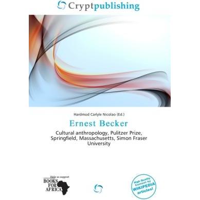 Ernest Becker, Fachbücher