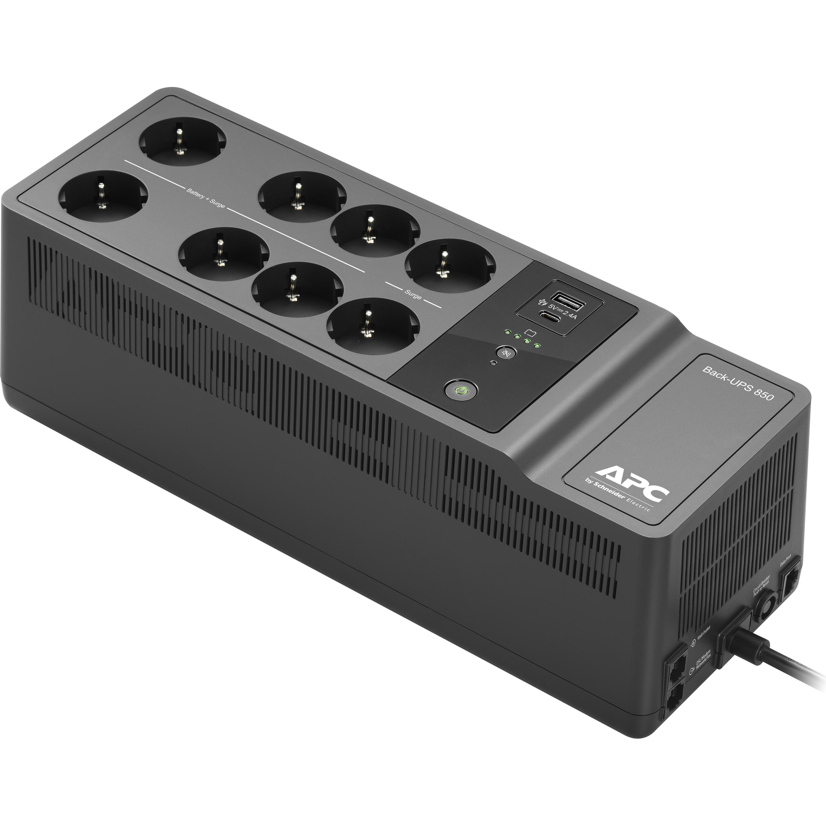 APC BE850G2-GR (850 VA, 520 W, Standby USV), USV
