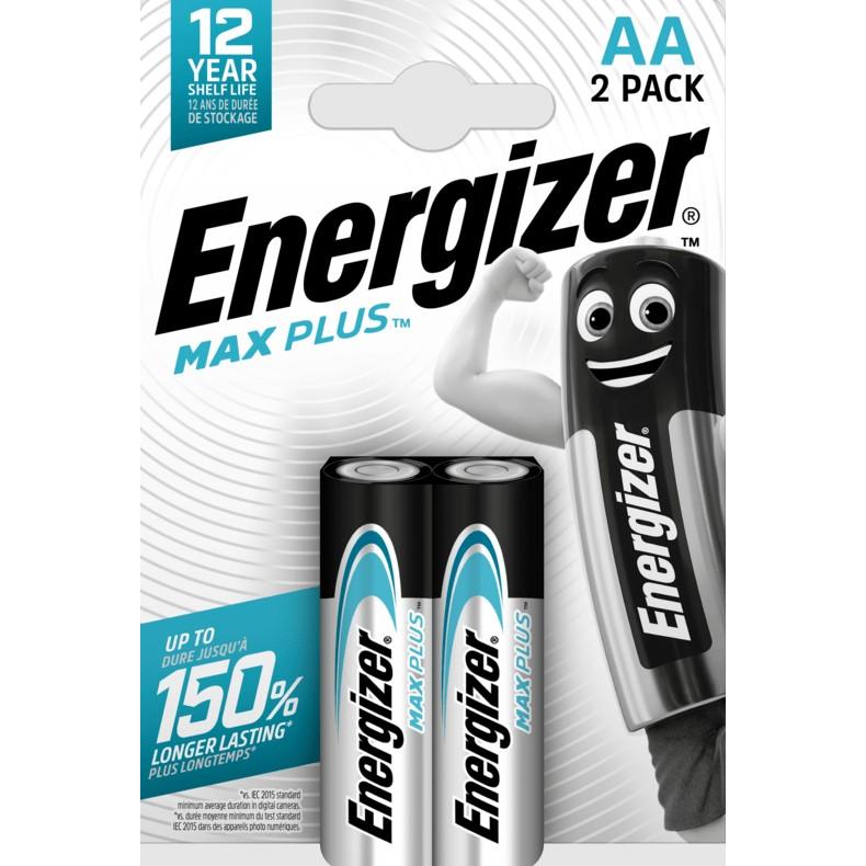Energizer batteria Max Plus Alcalina AA CHP2 (AA), Batterie + pile