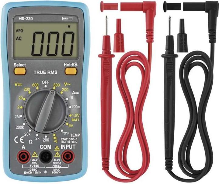 Produktbild Emos Multimeter MD-230 (Hand-Multimeter)