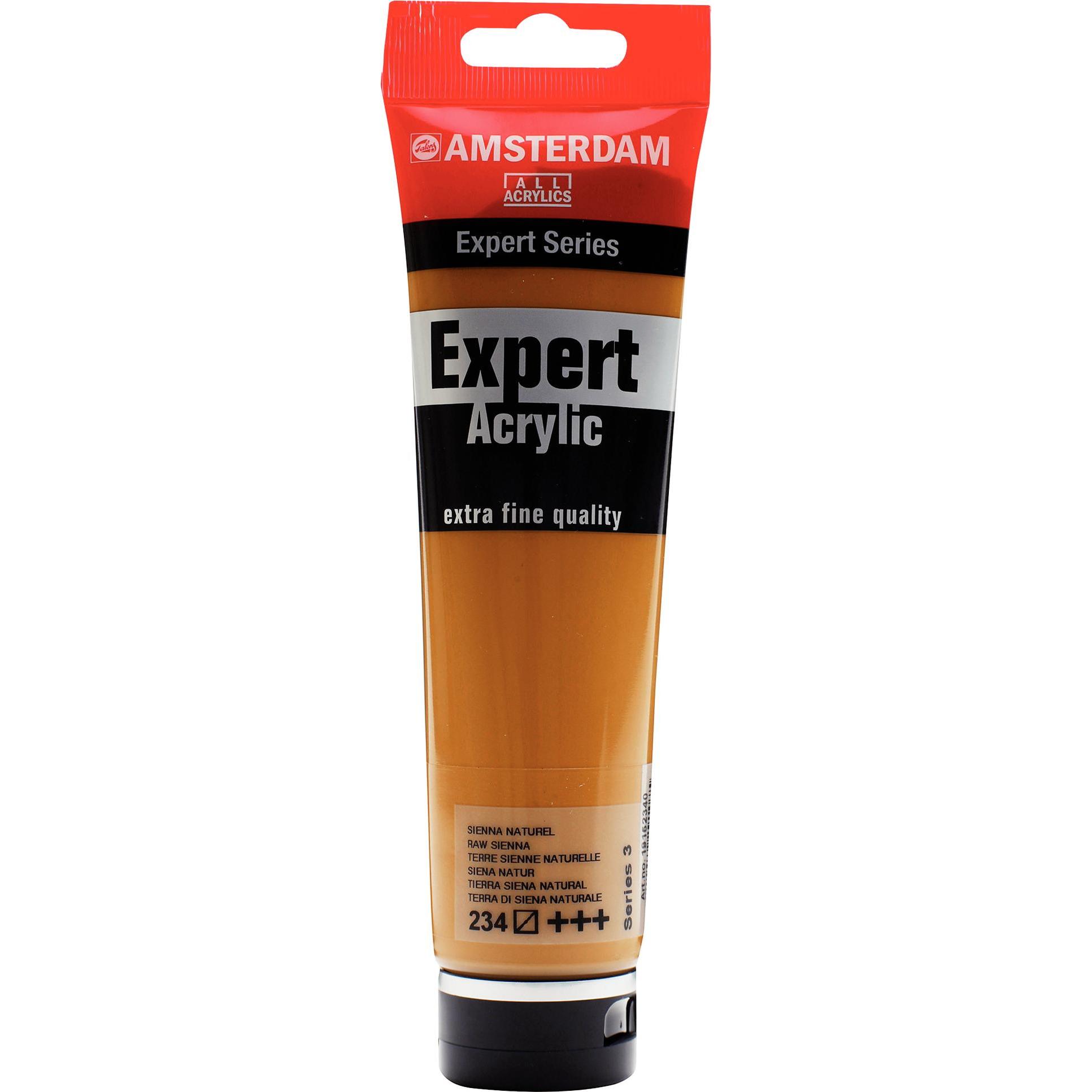 Amsterdam, Colore + Vernice per fai da te, Expert Acrylfarbe Tube 150 ml Siena Natur 234 (150 ml)