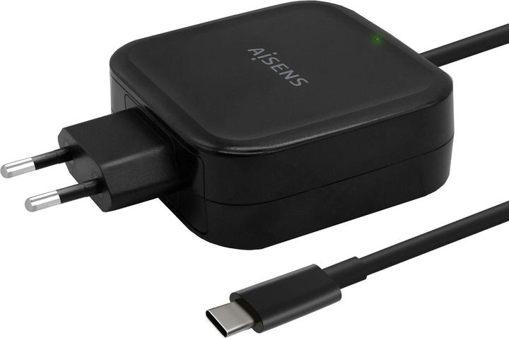 Image du produit Aisens CARGOADOR 65W PD3.0 QC3.0 1XUSB-C 1.2M NEGRO (65 W, 1 portion)